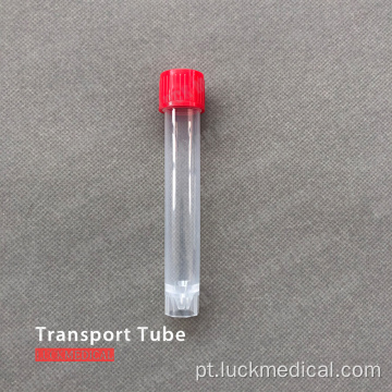 Tubo vazio de transporte viral com/sem rótulo FDA